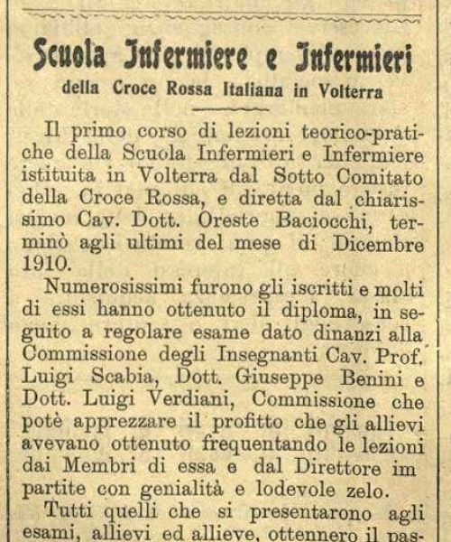Manicomio di Volterra - Manicomio di Volterra scuola infermieri e infermieri - manicomio di volterra