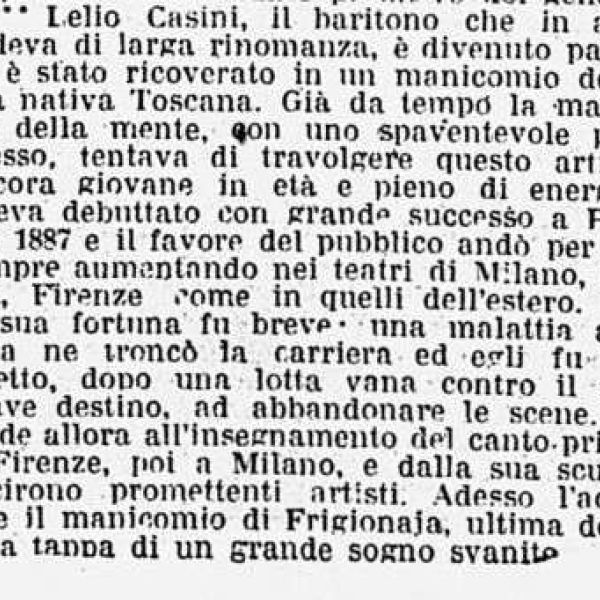 Lelio Casini (1865-1910) - Manicomio di Volterra 24 ottobre 1908 1949072e - Lelio Casini