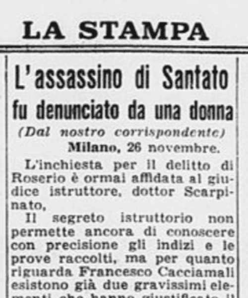 assassino di Santato