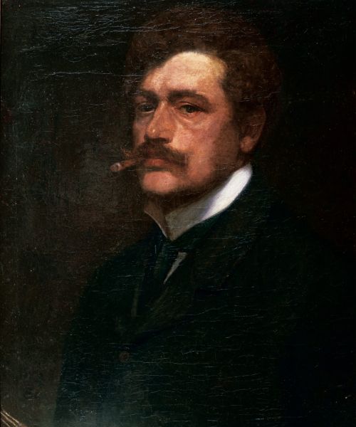 Manicomio di Volterra - Manicomio di Volterra Raffaello Gambogi: Autoritratto, 1904, Fondazione Cassa di Risparmio, Livorno