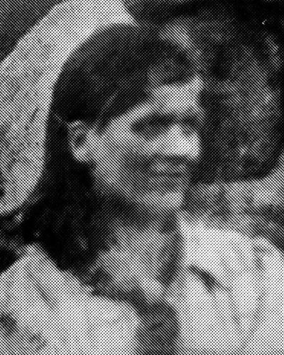 L'unica fotografia di Bruna Barbieri, detta "La Ciucia"