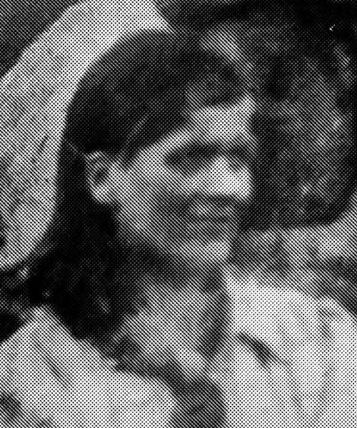 L'unica fotografia di Bruna Barbieri, detta "La Ciucia"