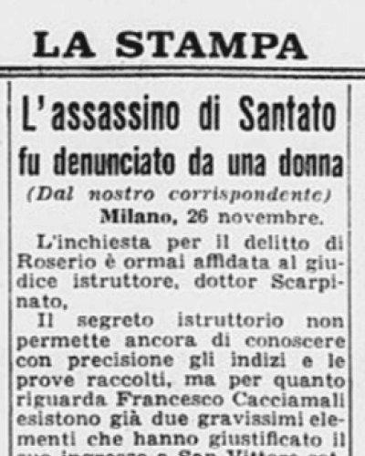 assassino di Santato