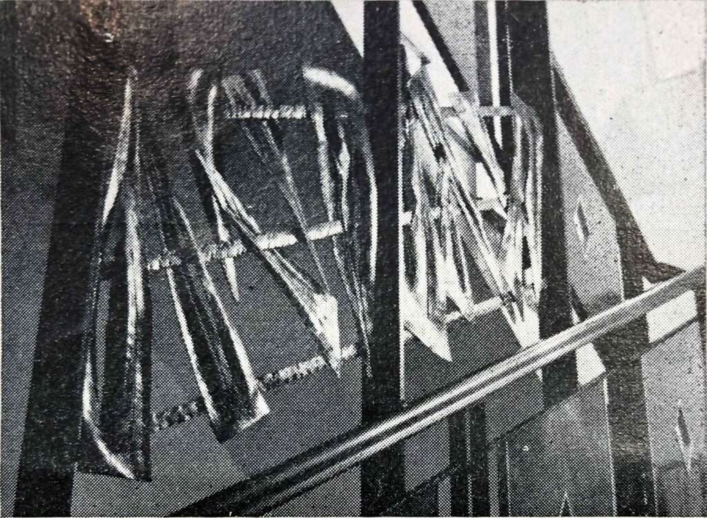 Fermento di lavori all'Ospedale Psichiatrico (1972) - Manicomio di Volterra Fermento di lavori all'Ospedale Psichiatrico (1972) - particolare della balaustra dello Zacchia