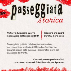 Visita speciale all’ex manicomio – Sabato 25 aprile - ore 10:00