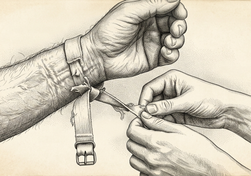 Illustrazione ispirata al concetto del no-restraint