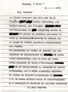 Rapporto su un "adiverbio"