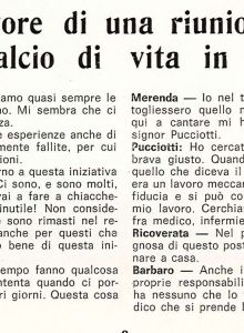 Dal registratore di una riunione di gruppo uno stralcio di vita in ospedale (1970)