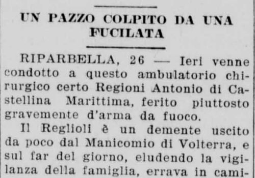 Un pazzo colpito da una fucilata (1907)