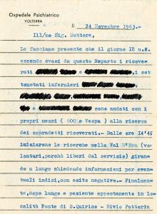 Rapporto sulla ricerca degli evasi