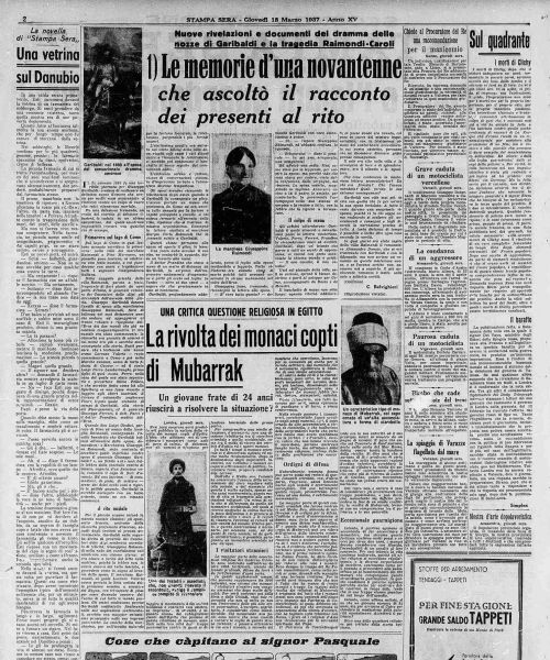Chiede al Procuratore del Re una raccomandazione per il manicomio