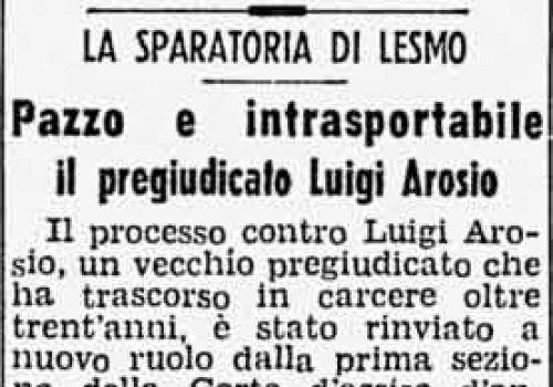La sparatoria di Lesmo - articolo originale