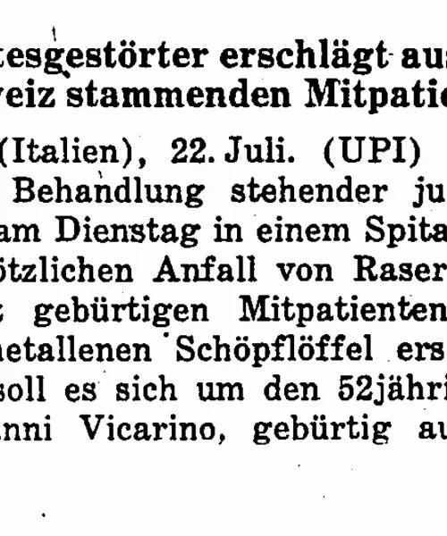 Der Bund 22 luglio 1964 57f72db9 - manicomio di volterra