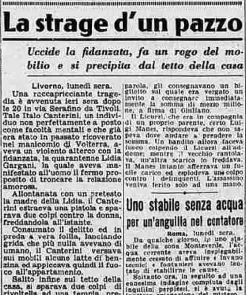 strage d'un pazzo