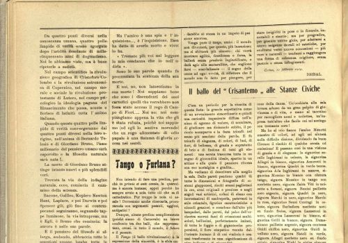 Il ballo del Crisantemo alle Stanze Civiche