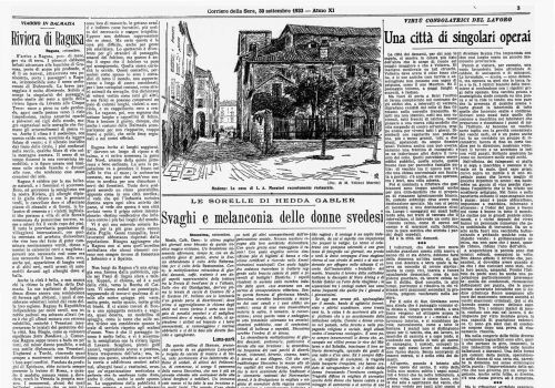 Una città di singolari operai