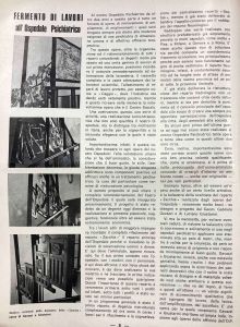 L'articolo originale "Fermento di lavori all'Ospedale Psichiatrico (1972)"