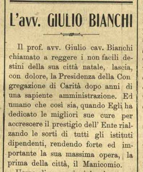 L avv Giulio Bianchi ritaglio 99bcdc53 - manicomio di volterra