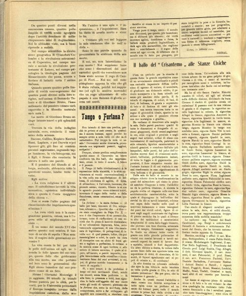 Il ballo del Crisantemo alle Stanze Civiche