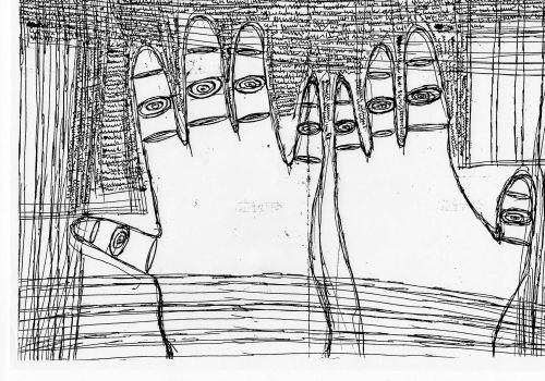 Riflessioni tra arte contemporanea e arte preistorica il caso di NOF4 e lo studio delle mani