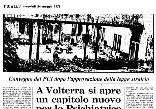 A Volterra si apre un capitolo nuovo per lo psichiatrico