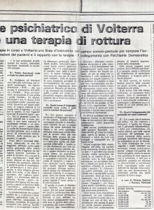 All'ospedale psichiatrico di Volterra la musica è una terapia di rottura