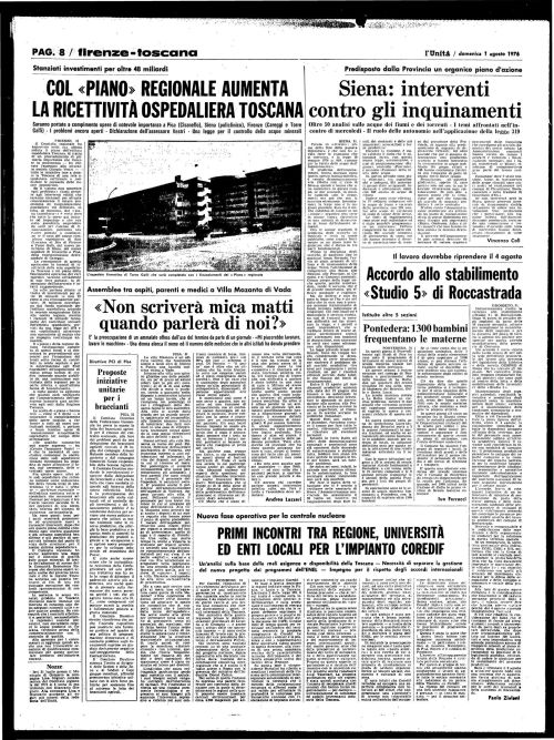 Non scriverà mica matti quando parlerà di noi?