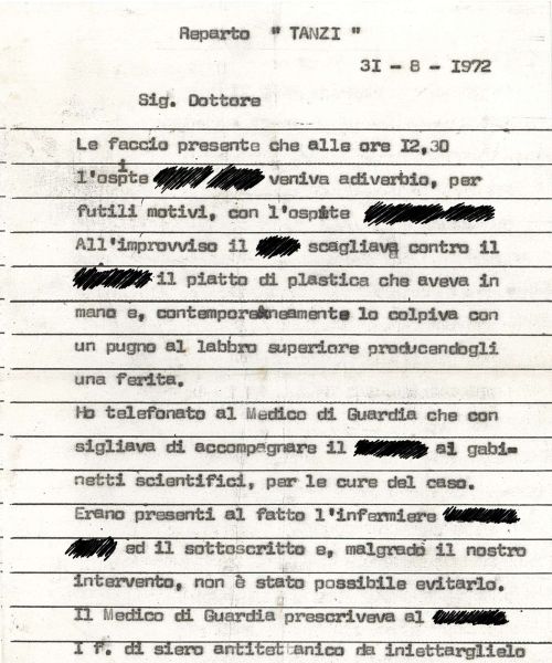 Rapporto su un "adiverbio"