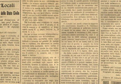 Cose Locali - Per il Bollettino dello Stato Civile