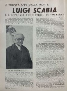 Luigi Scabia e l'Ospedale Psichiatrico di Volterra