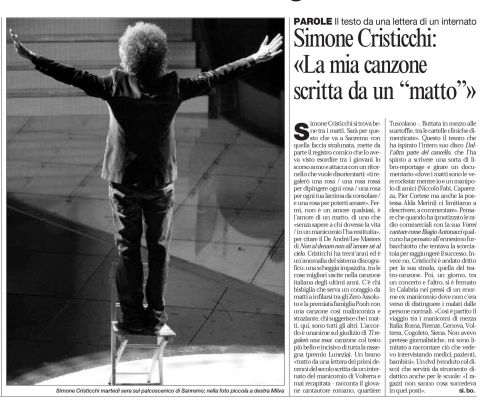Simone Cristicchi: La mia canzone scritta da un matto (2007)