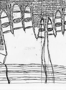 Riflessioni tra arte contemporanea e arte preistorica il caso di NOF4 e lo studio delle mani